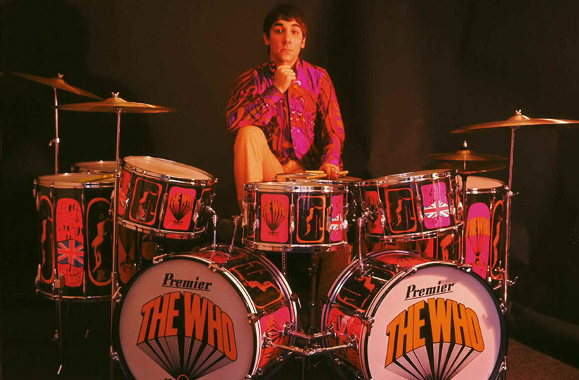 melhores bateristas do mundo - Keith Moon