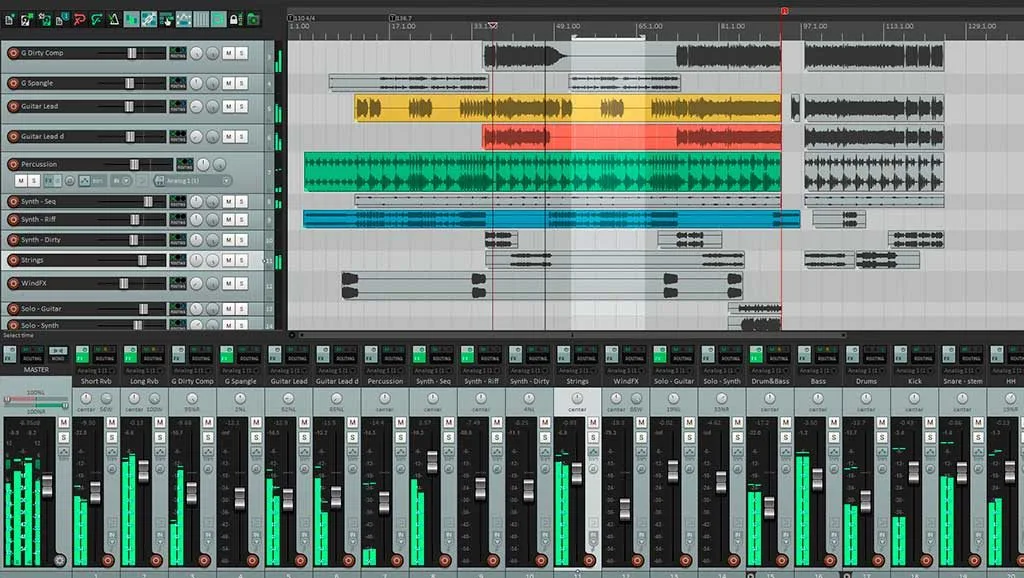 reaper - digital audio workstation