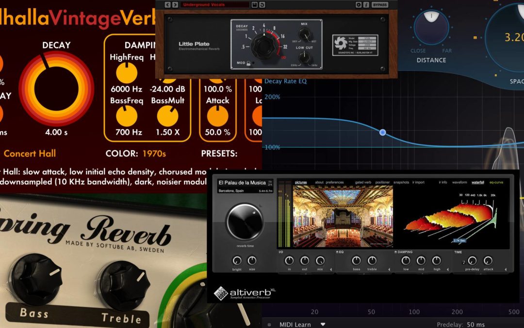 Plugins de Reverb grátis: preparamos um Top 3 para você